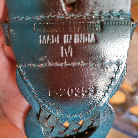 Genuine Leather Decorative Belt - Picture 3 of 5